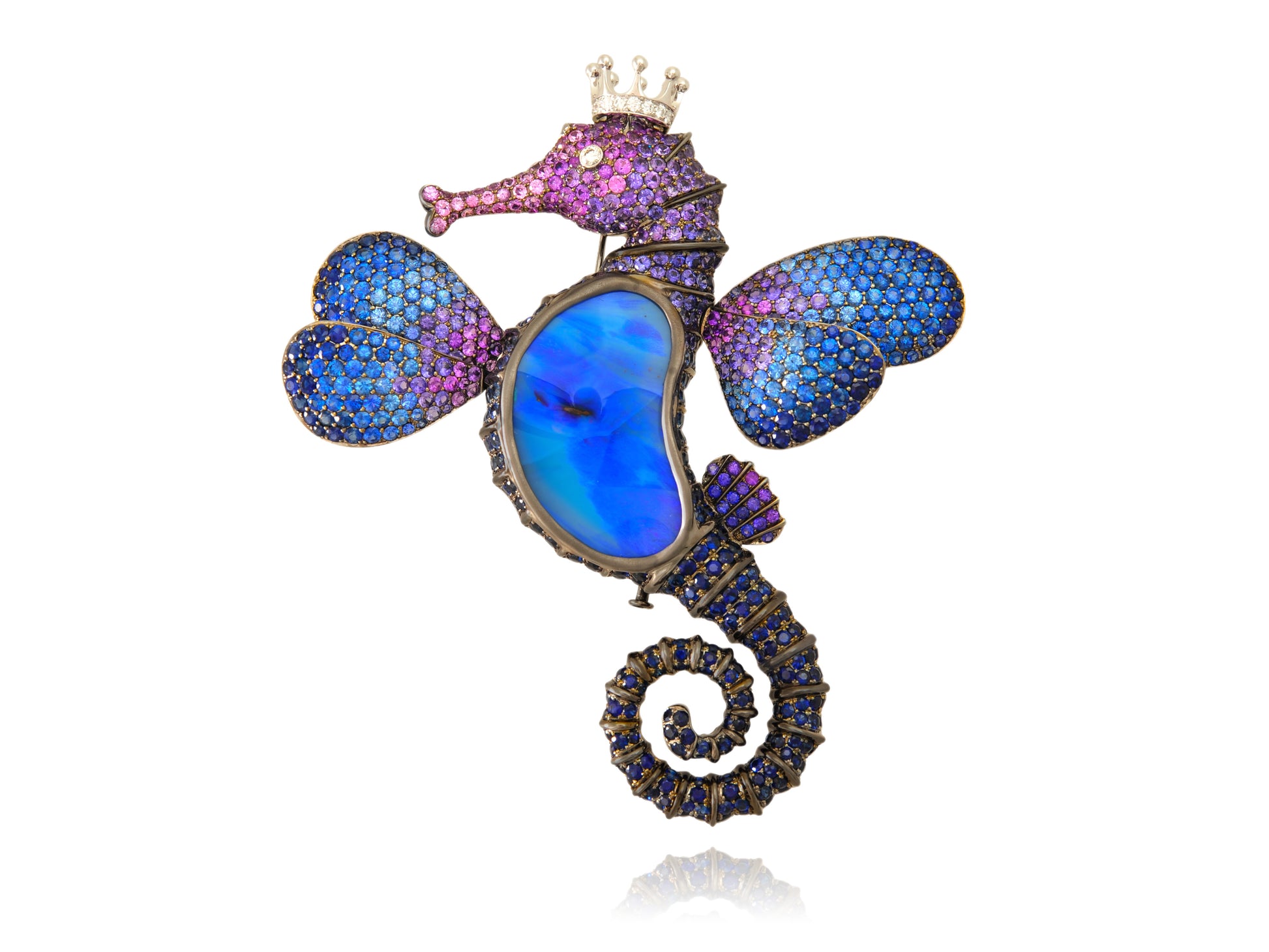 Broche Hippocampe