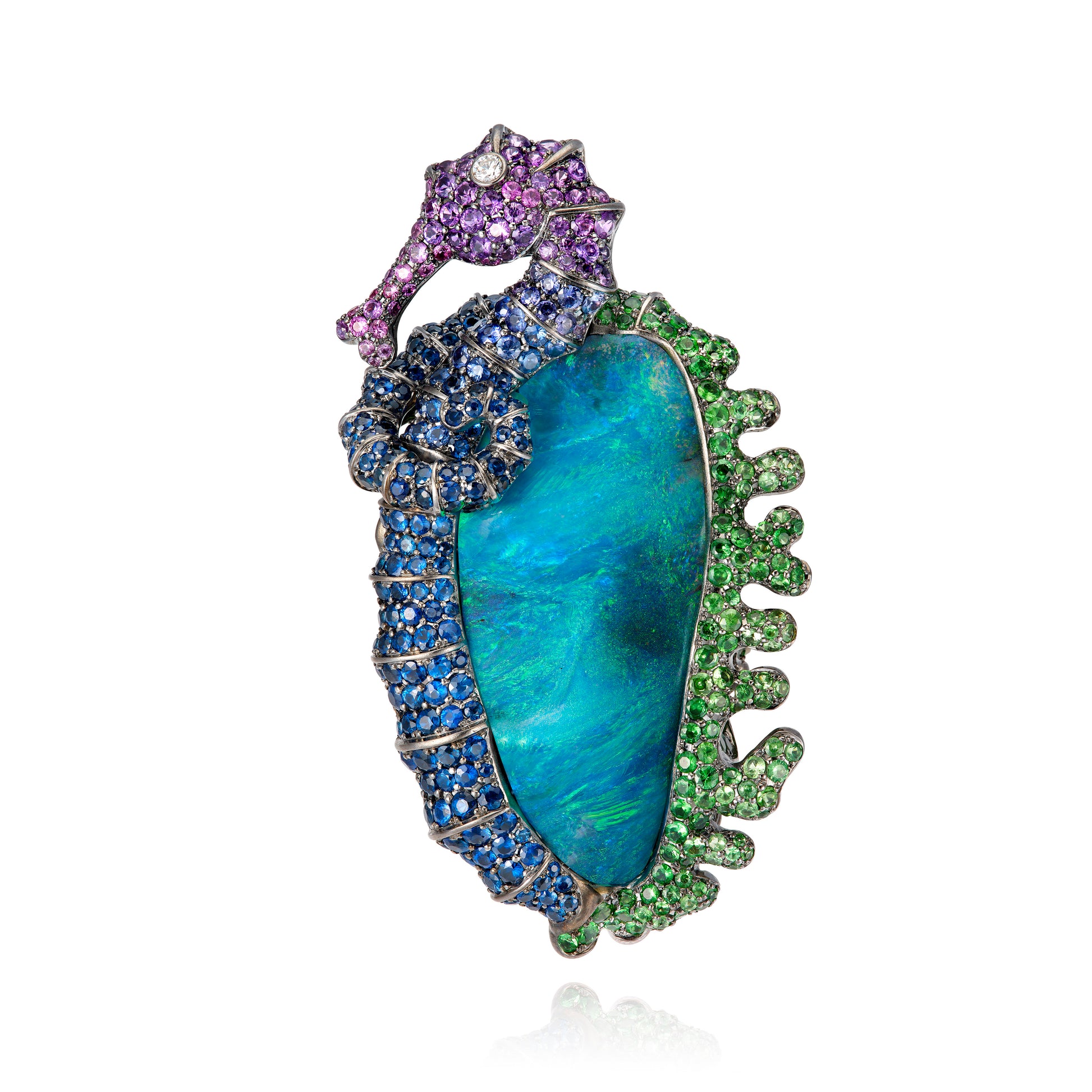 Hippocampe Bague